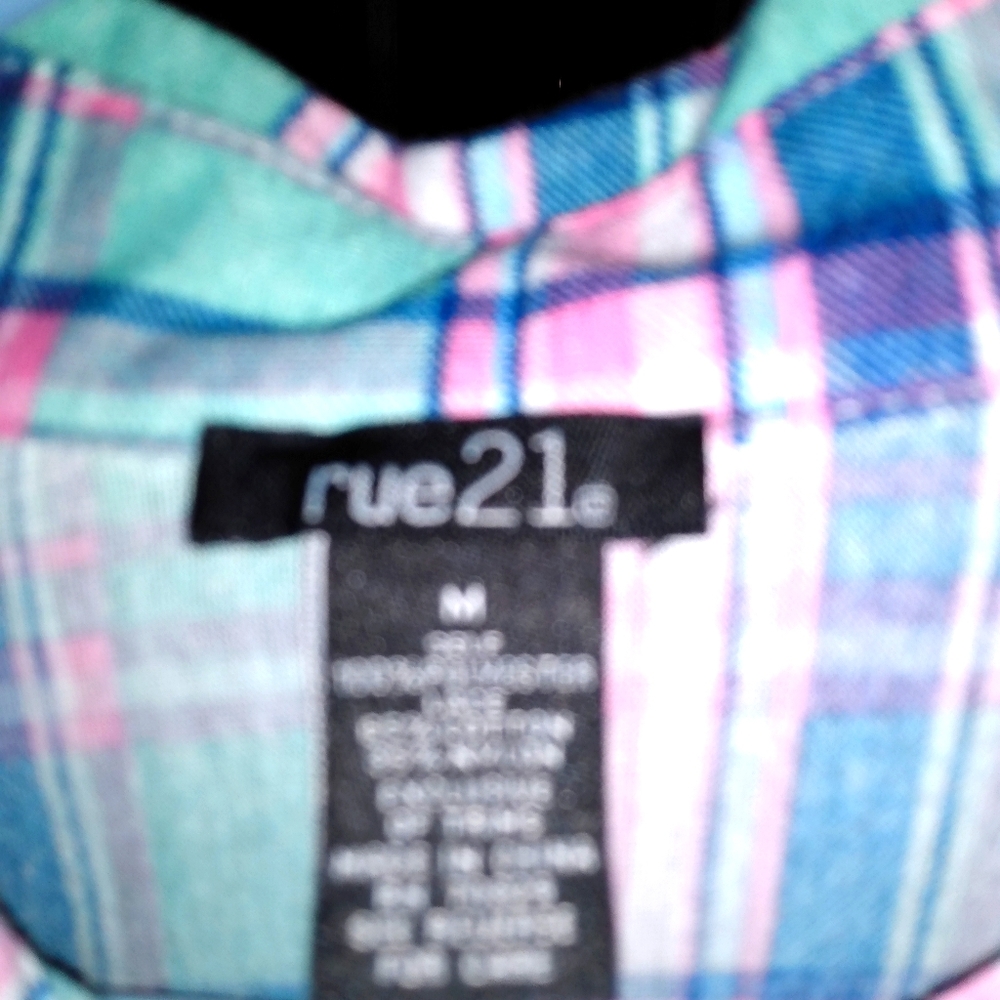 Laceback Flannel Shirt